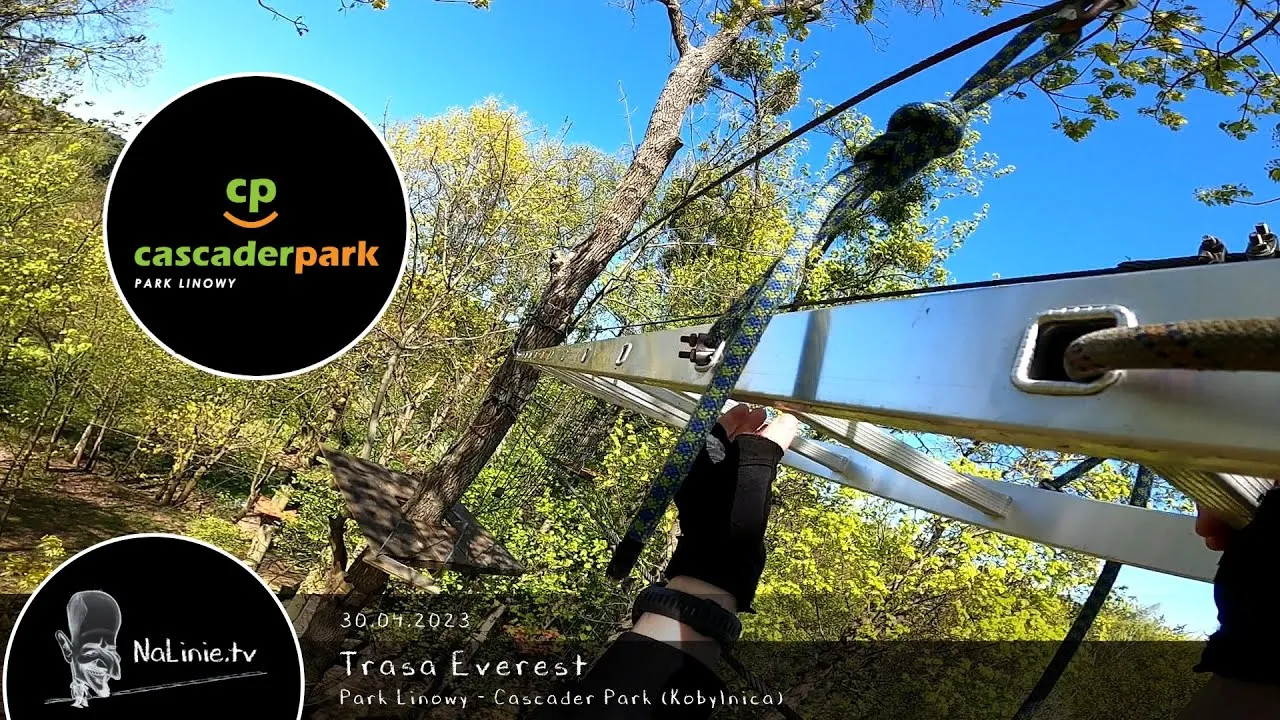 Zdjęcie Cascader Park - odkryj największy park linowy w Wielkopolsce