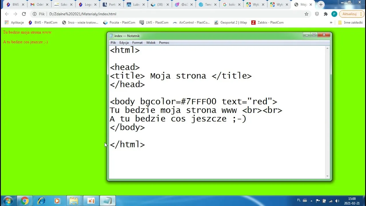 Zdjęcie Jak dodać tło do strony HTML w Notatniku - proste metody krok po kroku