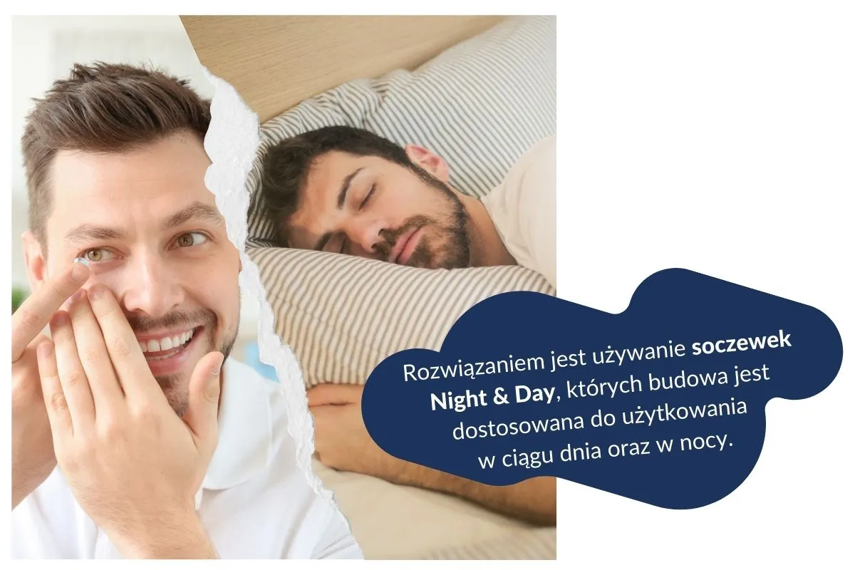 Zdjęcie Czy są soczewki, w których można spać? Poznaj ich rodzaje i zalety