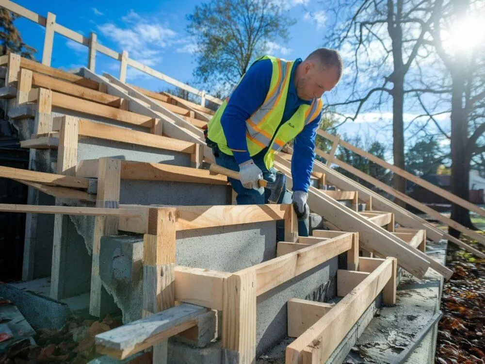 Zdjęcie Czym wykończyć schody zewnętrzne, aby uniknąć kosztownych błędów?