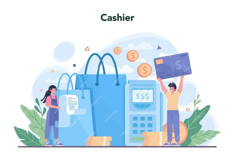 Zdjęcie Zarobki kasjera w supermarkecie: stawki, premie i benefity