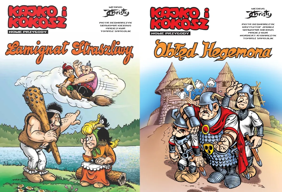 Zdjęcie Jak narysować komiks Kajko i Kokosz – sekrety rysowania postaci
