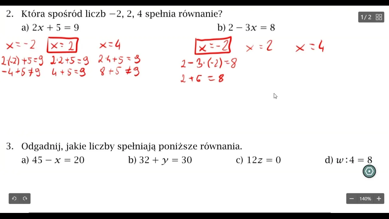 Zdjęcie Czy liczba 6 spełnia podane równanie? Oto jak to zweryfikować