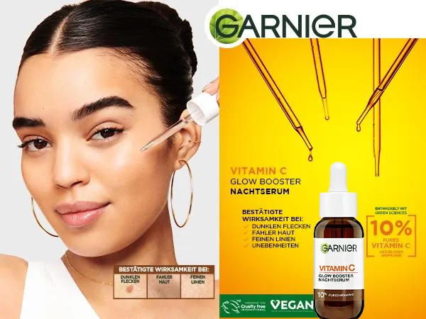 Zdjęcie Garnier Vitamin C Serum: Die besten Produkte für strahlende Haut