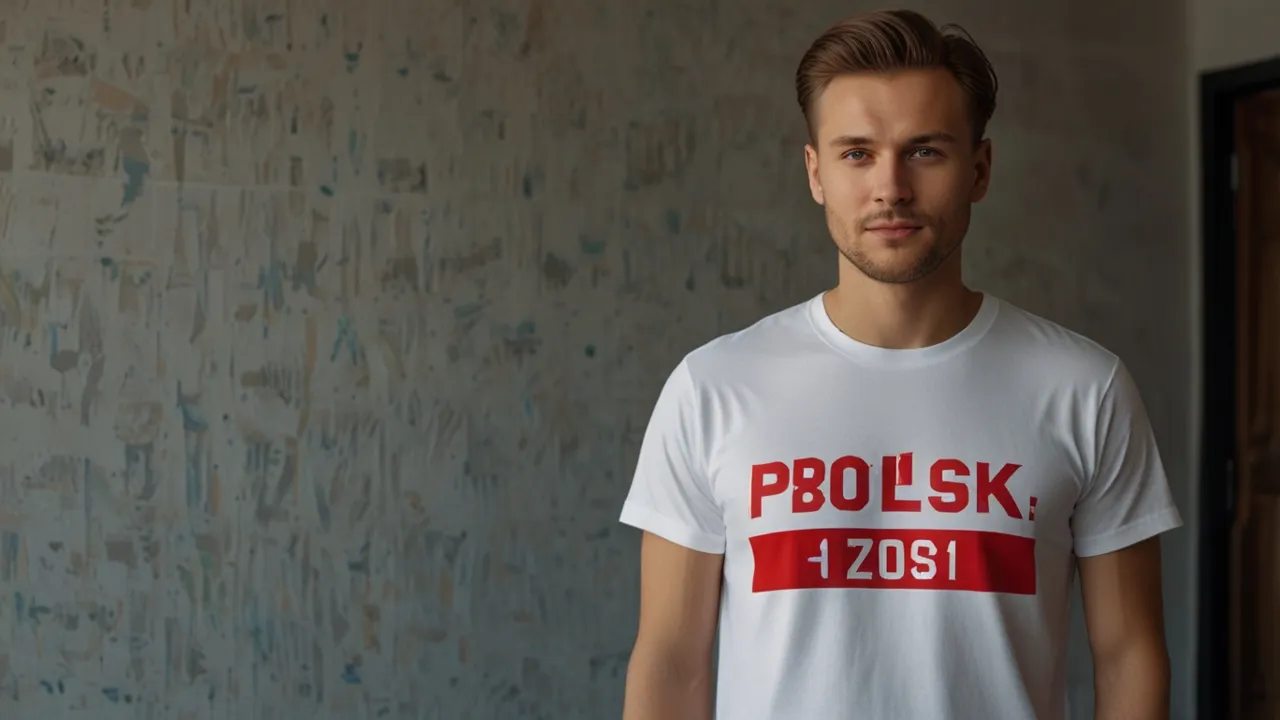 Zdjęcie Koszulka Jestem z Polski: Jak Wyrazić Dumę Narodową?
