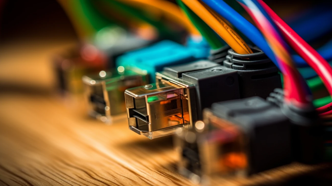 Kabel internetowy kolory - Standard B RJ45, kolejność kabla LAN