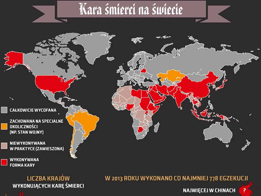 Zdjęcie Kary śmierci w jakich krajach są nadal stosowane i dlaczego?