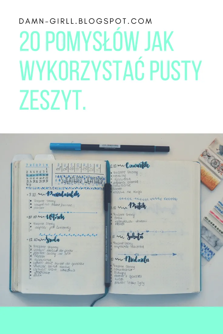 Zdjęcie Jak wykorzystać pusty zeszyt? 10 kreatywnych pomysłów na notowanie