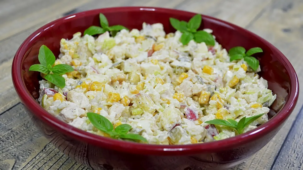 Zdjęcie Jak ugotować pierś z kurczaka do sałatki, by była soczysta i smaczna