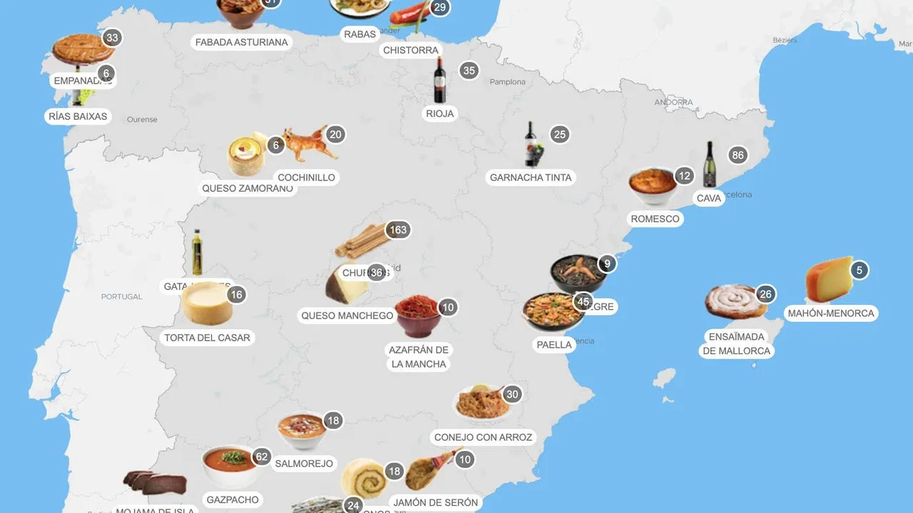 Zdjęcie Ranking: &iquest;Cu&aacute;l es la mejor gastronom&iacute;a del mundo? Espa&ntilde;a en el Top