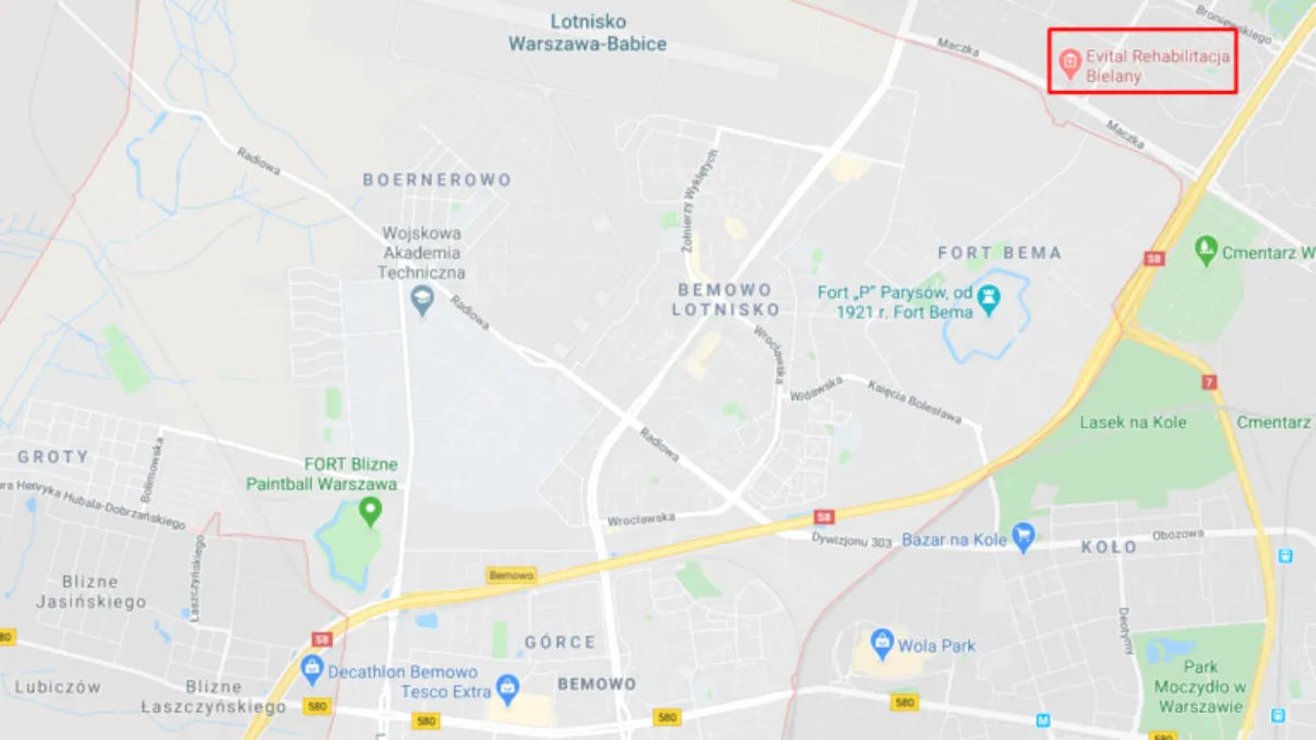 Zdjęcie Gdzie najszybciej rehabilitacja NFZ Bemowo Warszawa bez długiego czekania