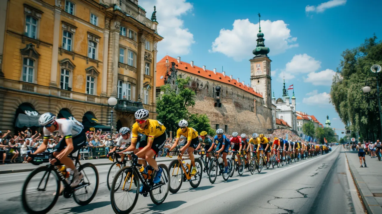Zdjęcie Tour de Pologne w Krakowie: Dlaczego to kluczowy etap dla liderów?