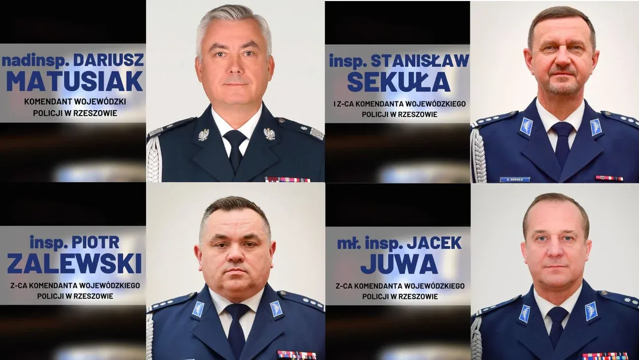 Zdjęcie Komendant wojewódzki policji w Rzeszowie: kto pełni tę rolę?