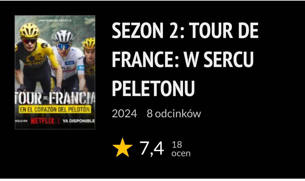 Zdjęcie Recenzja Tour de France: W Sercu Peletonu - dla kogo ten serial?