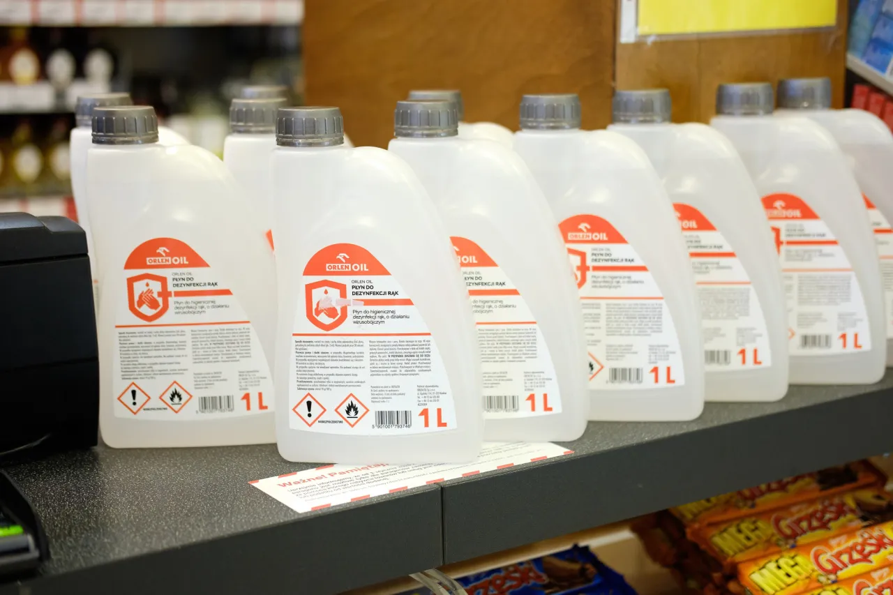 Zdjęcie Gdzie kupić płyn do dezynfekcji ORLEN w Gdańsku? Sprawdź dostępność