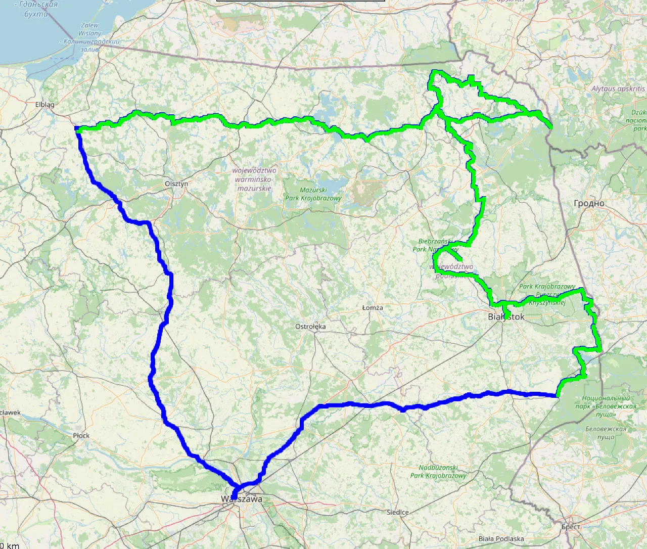 Zdjęcie Tet trasa motocyklowa Polska - odkryj wyjątkowe tereny i atrakcje