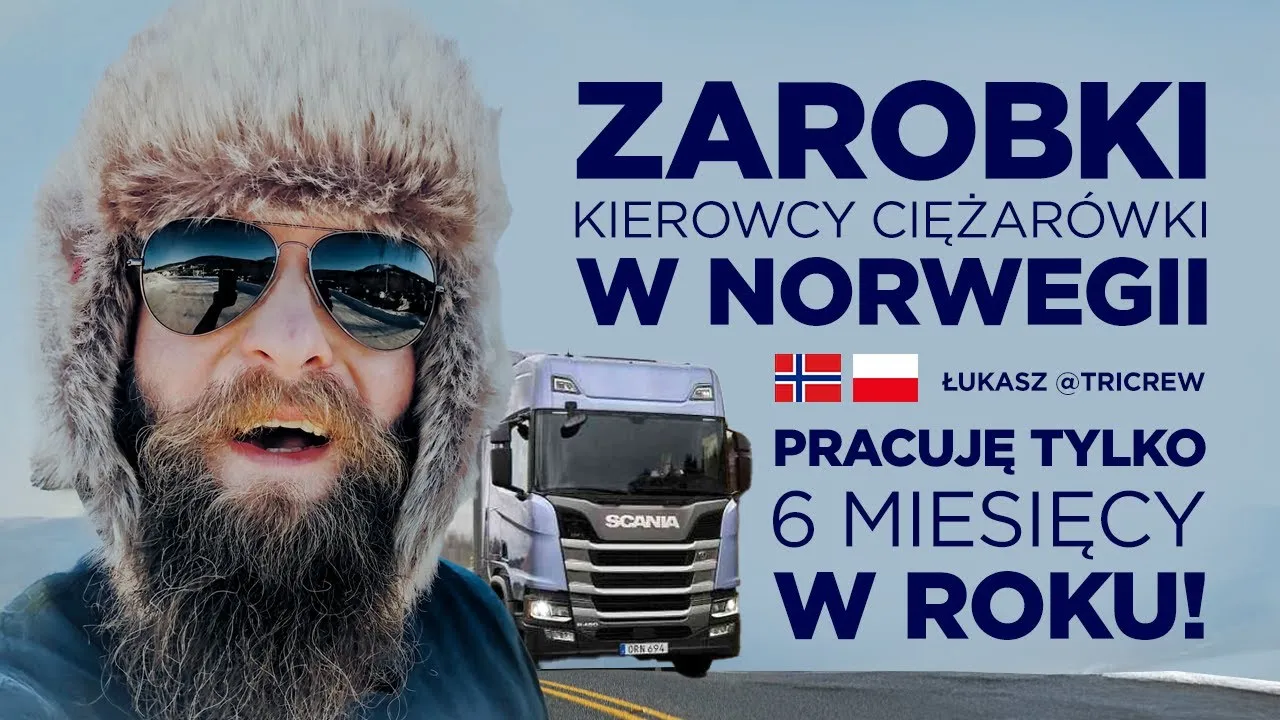 Zdjęcie Ile zarabia kierowca tira w Norwegii? Zaskakujące fakty o pensjach