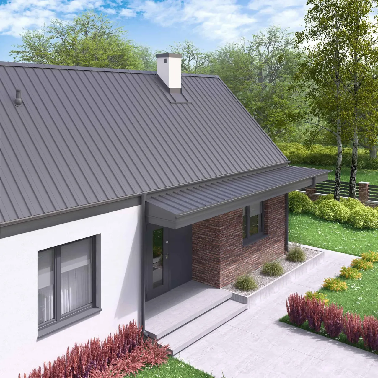 Zdjęcie Okap dachu – kluczowe informacje o jego funkcji i znaczeniu w architekturze