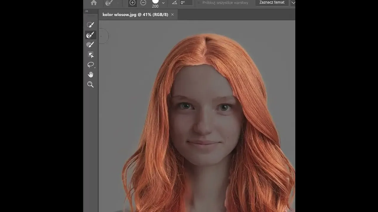 Zdjęcie Jak zmienić kolor włosów w Photoshopie i uzyskać naturalny efekt