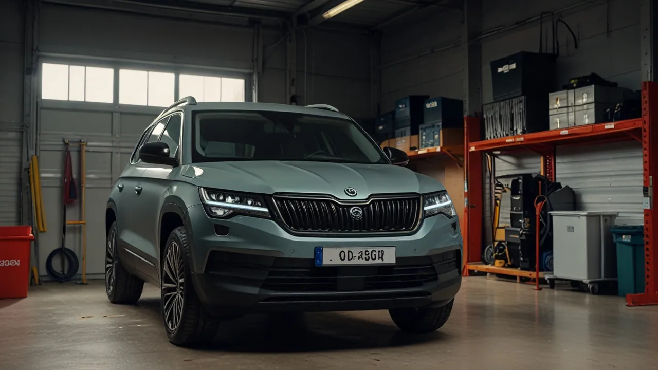 Zdjęcie Czy Skoda Kodiaq zmieści się w Twoim garażu? Wymiary i triki