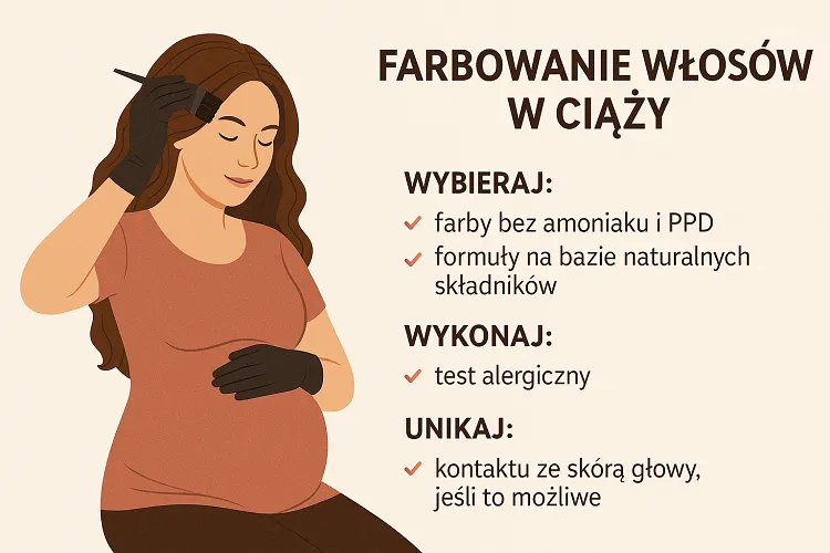 Zdjęcie Jaką farbę do włosów w ciąży wybrać, aby być całkowicie bezpieczną?