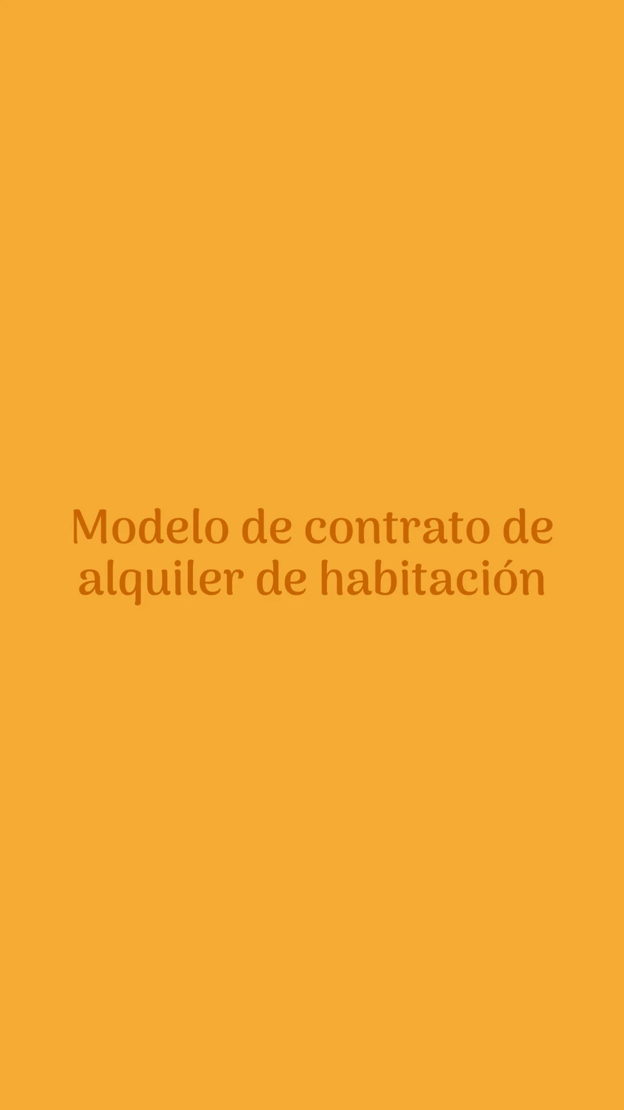 Zdjęcie Modelo contrato alquiler habitación: ejemplos y claves para evitar problemas