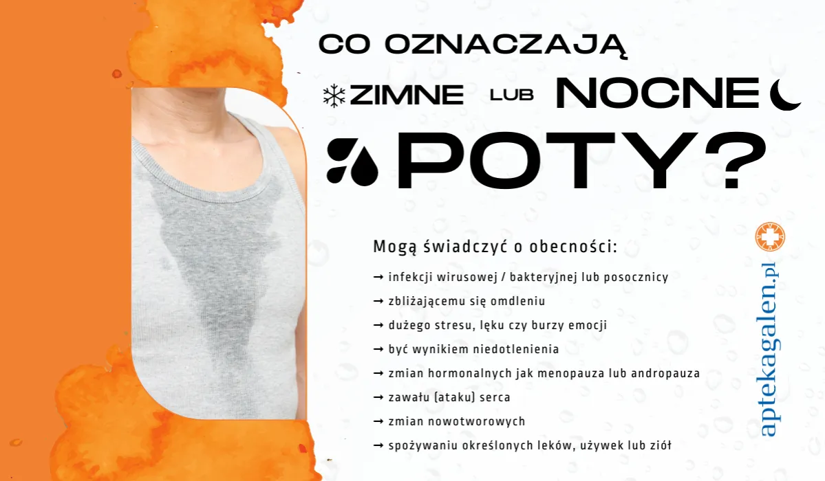 Zdjęcie Nocne poty przyczyny: Co może je wywoływać i jak sobie z nimi radzić