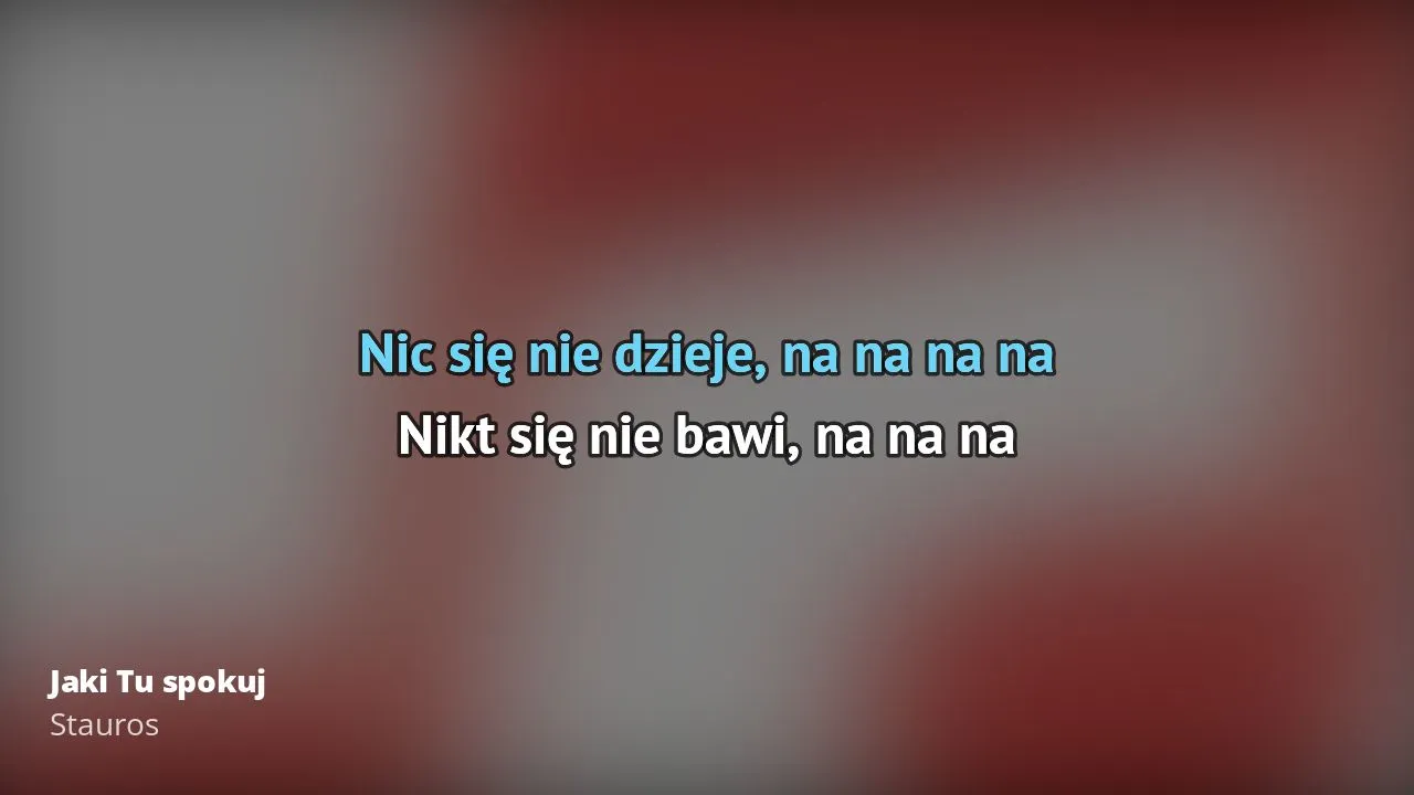 Zdjęcie Tekst piosenki jaki tu spokój – odkryj emocje i nudę w wersach