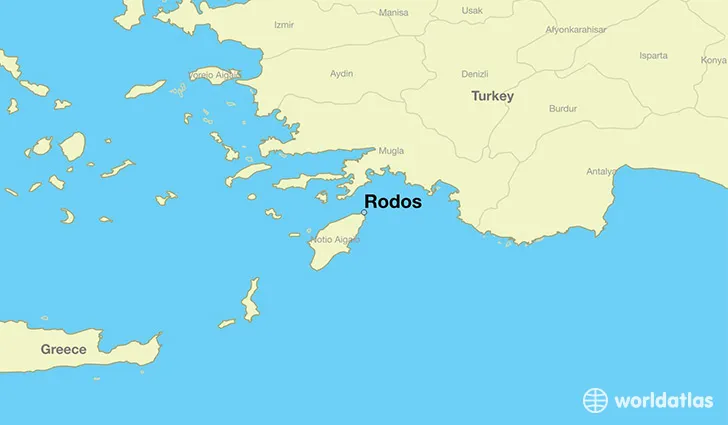 Zdjęcie Gdzie dokładnie leży wyspa Rodos? Poznaj jej położenie i sąsiednie regiony