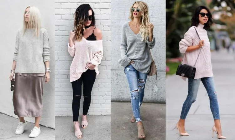 Zdjęcie Eleganckie swetry damskie oversize: trendy, stylizacje i porady