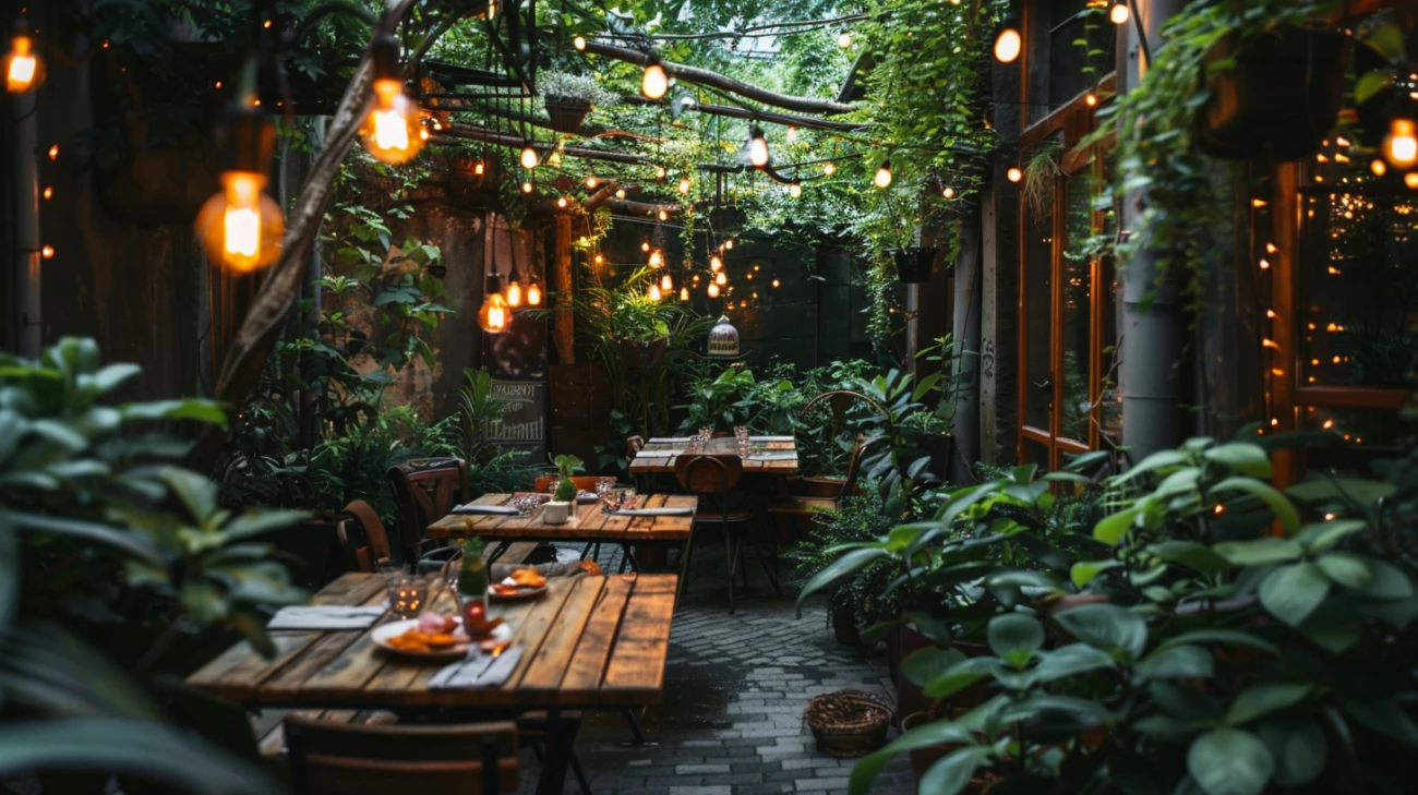 Zdjęcie Ukryte perełki: 9 zaskakujących ogródków restauracyjnych w Warszawie