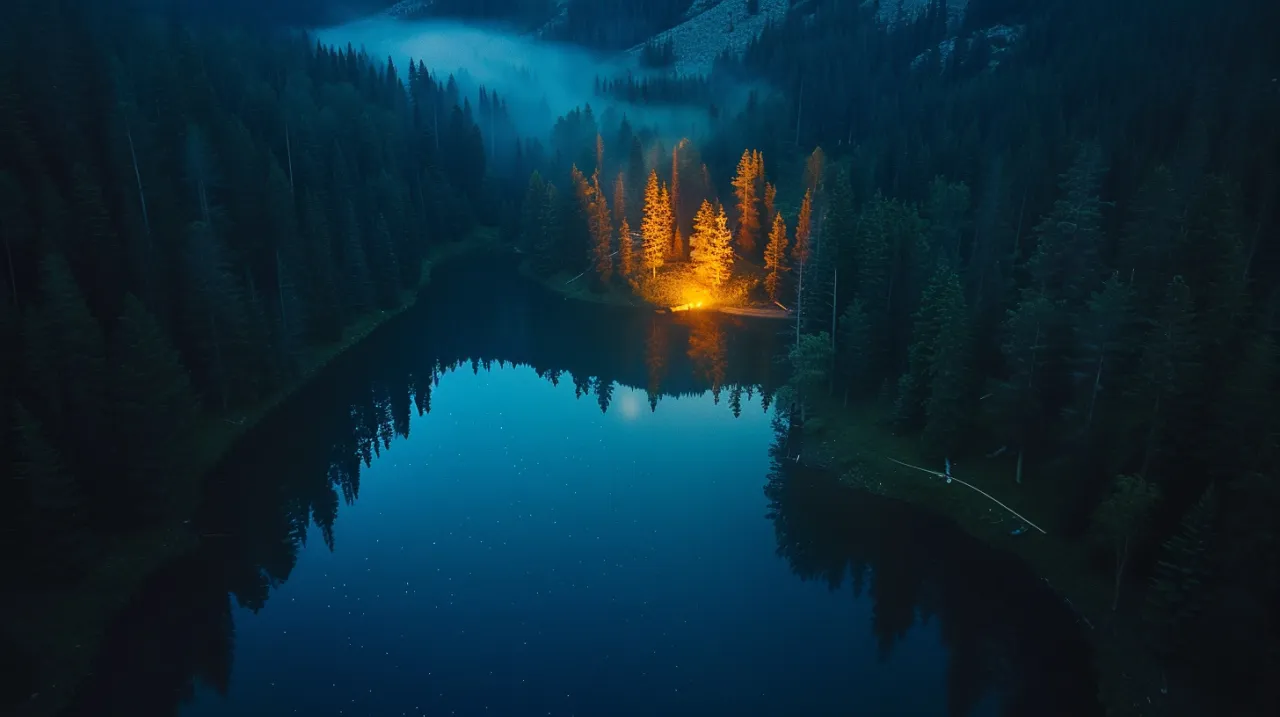 Zdjęcie Jak wygląda dron nocą? Fotografia dronów w nocy, praktyczne porady