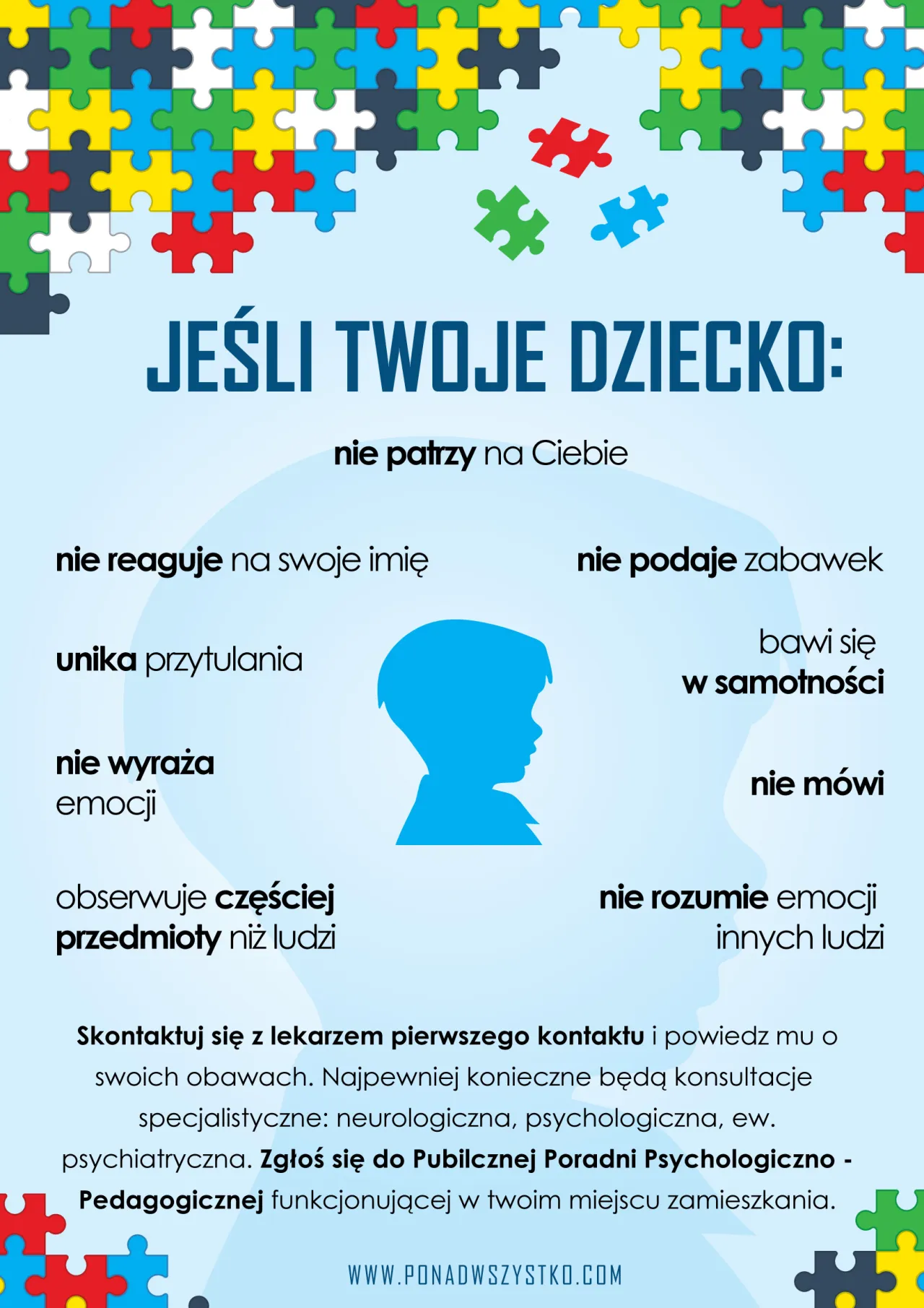 Zdjęcie Niepokojące objawy autyzmu u 8-miesięcznego dziecka. Czego powinieneś być świadomy?