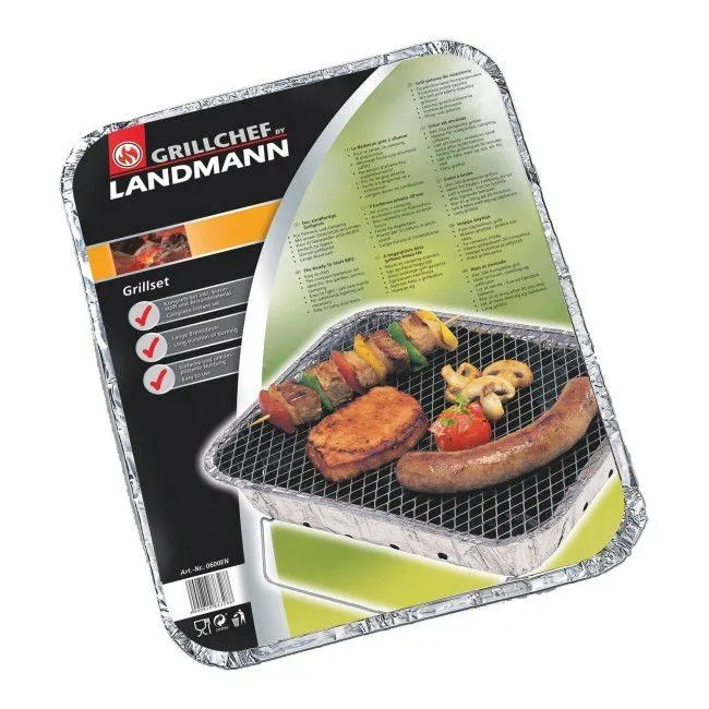 Zdjęcie Grill jednorazowy Castorama - idealne rozwiązanie na kemping i piknik