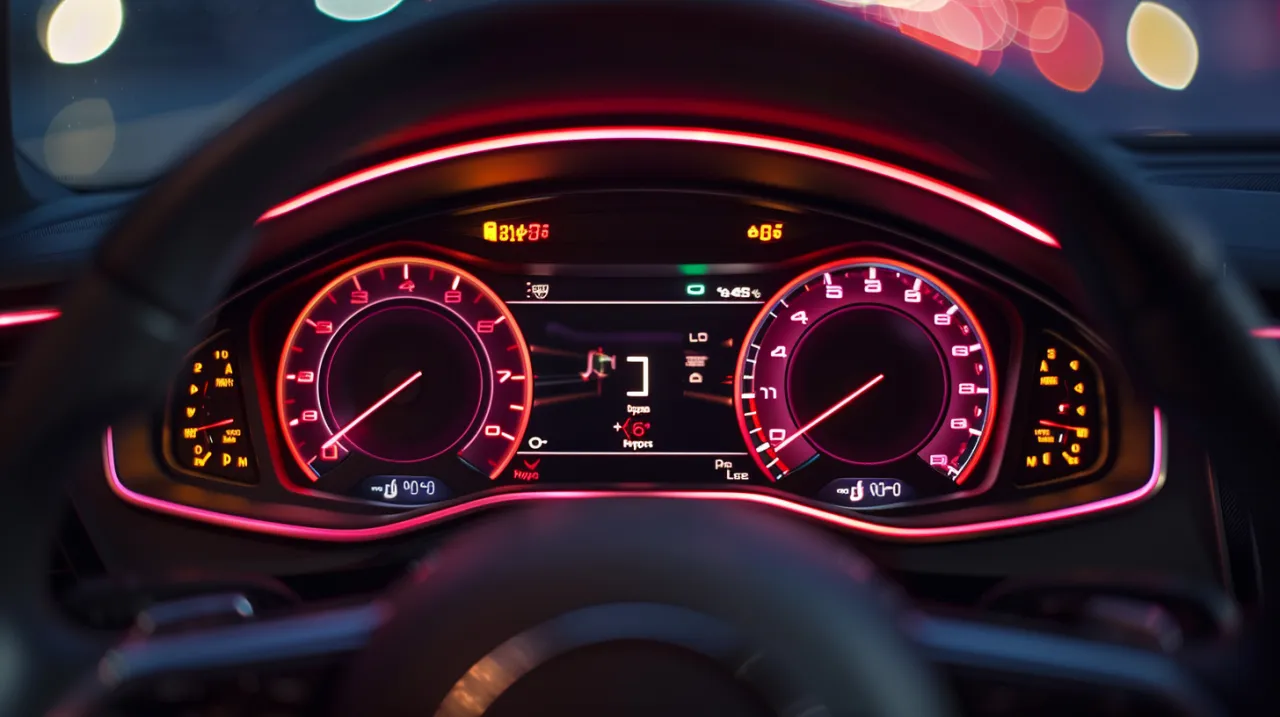 Zdjęcie Co oznaczają kontrolki w Audi A3? Opis ostrzegawczych symboli w aucie