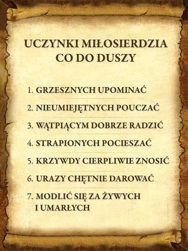 Zdjęcie Uczynki miłosierdzia co do duszy i ciał – ich znaczenie w życiu chrześcijan