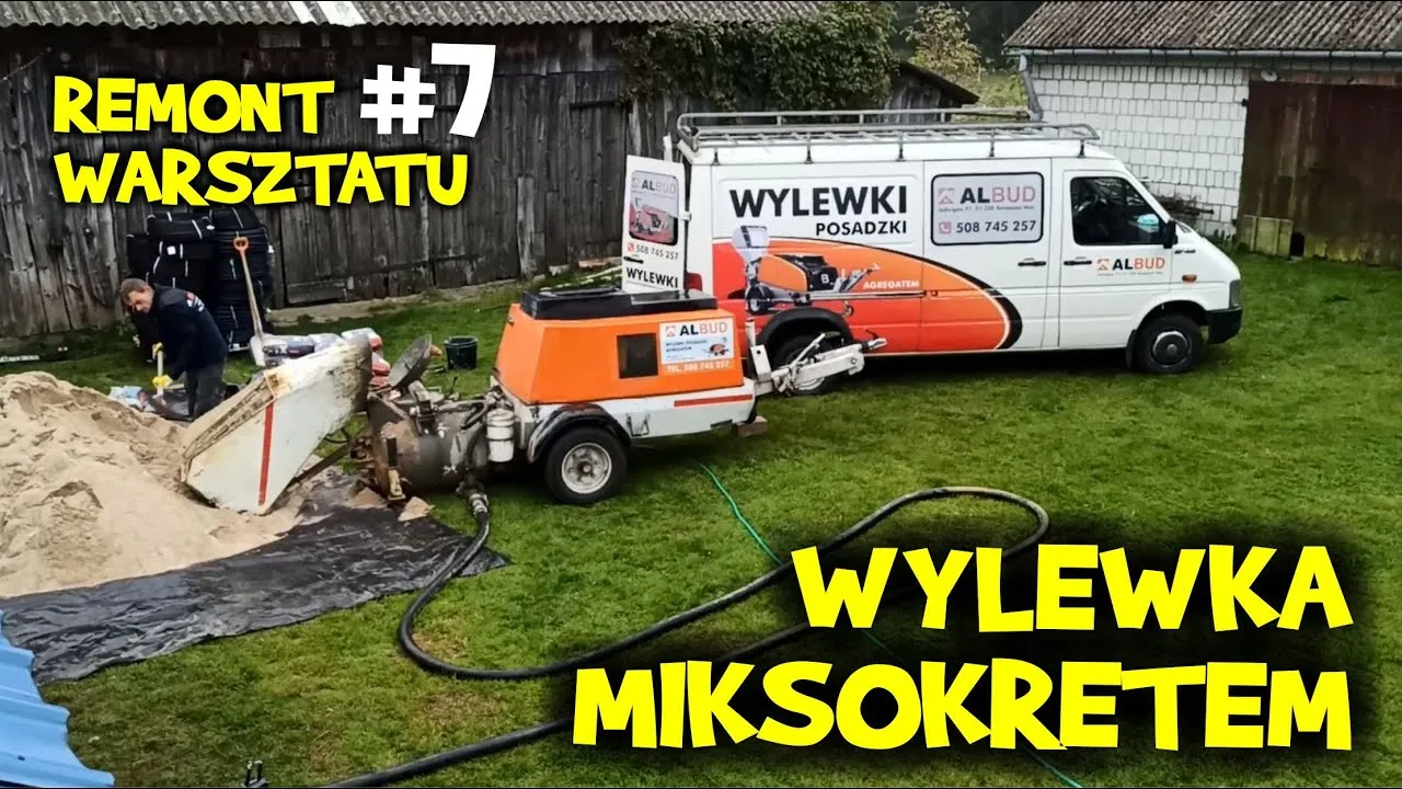 Zdjęcie Ile waży wylewka z miksokreta? Zaskakujące obliczenia wagi!