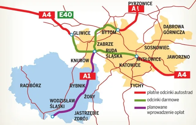 Zdjęcie Czy autostrada Katowice Wrocław jest płatna? Przegląd kosztów i odcinków.