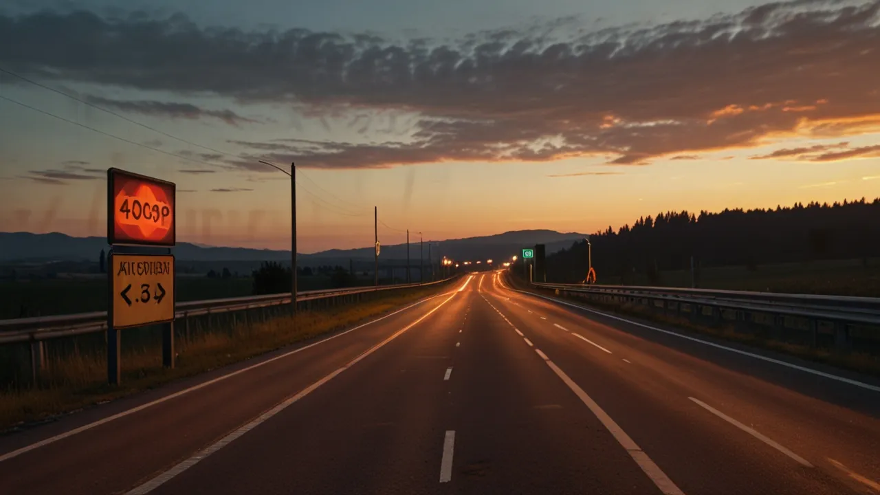 Zdjęcie Autostrada pułapką? Sprawdzamy minimalną dozwoloną prędkość!