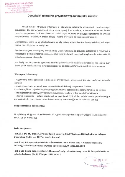 Zdjęcie Jak uniknąć błędów przy wypełnianiu zgłoszenia przydomowej oczyszczalni ścieków krok po kroku