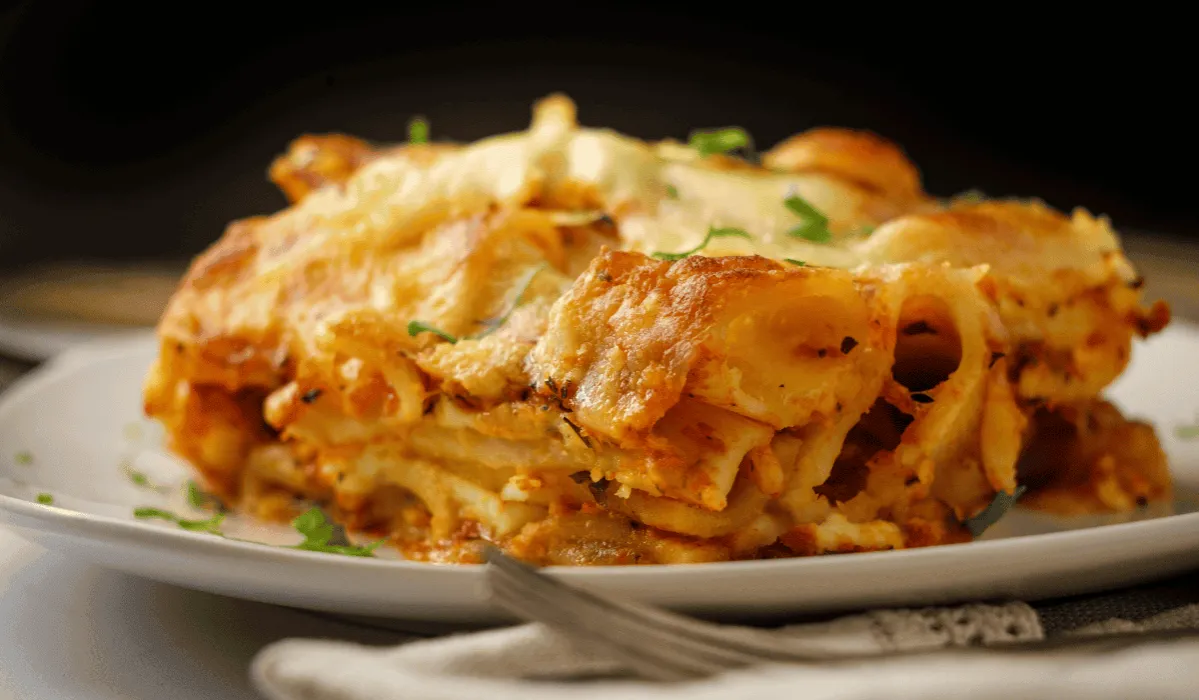 Zdjęcie Prosta zapiekanka z makaronem penne, która zachwyci każdego smakosza