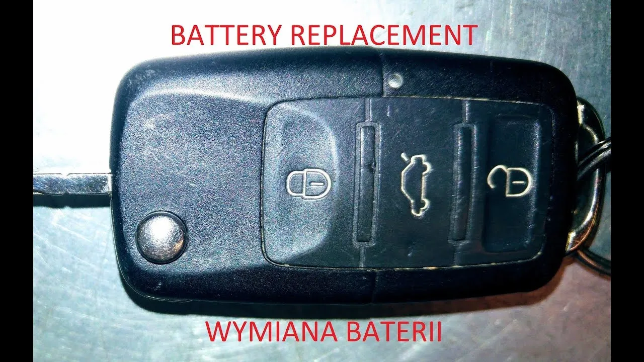 Zdjęcie Wymiana baterii w kluczyku vw golf 4 – prosta metoda na problem