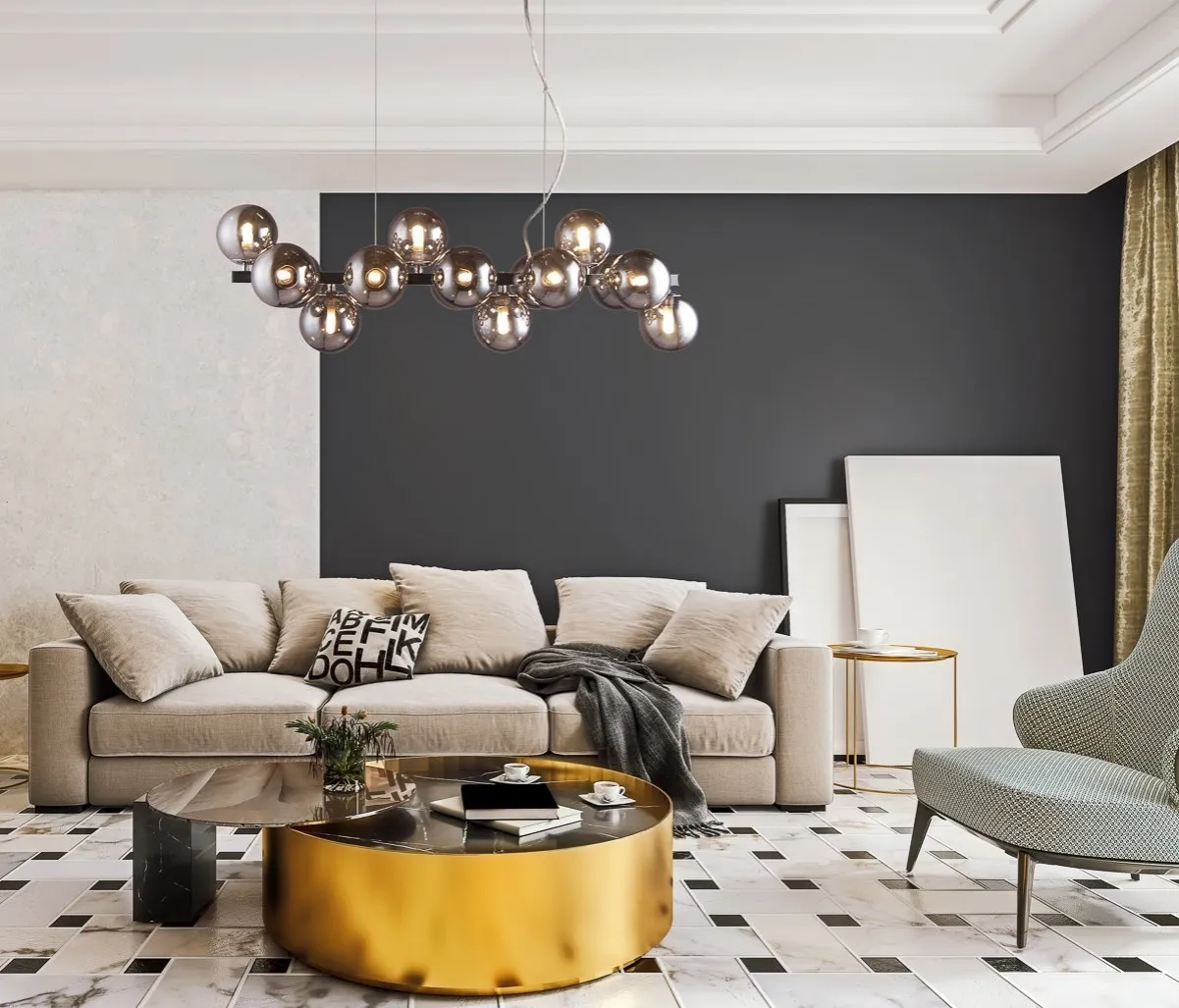 Zdjęcie Jaka lampa do salonu? 5 sprawdzonych pomysłów na idealne oświetlenie