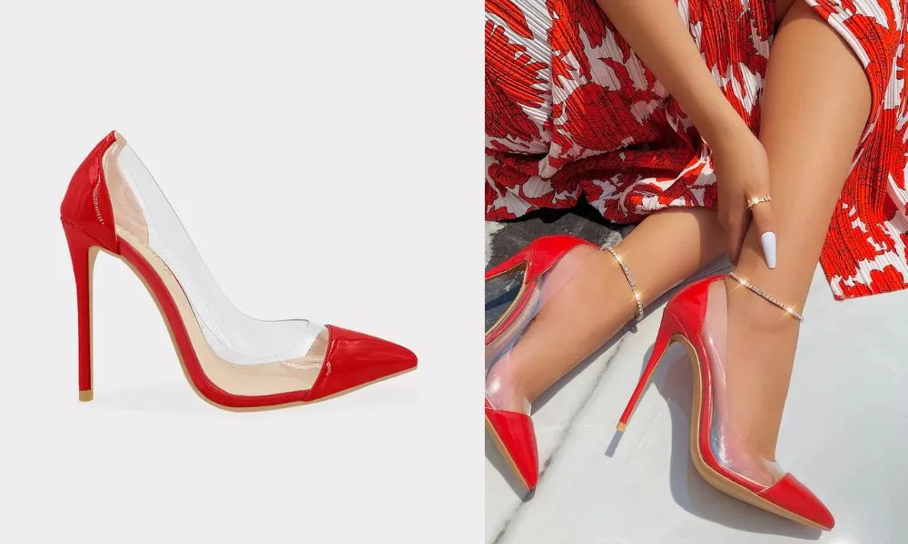 Zdjęcie Zapatos tacon rojo: estilos irresistibles para cada ocasión
