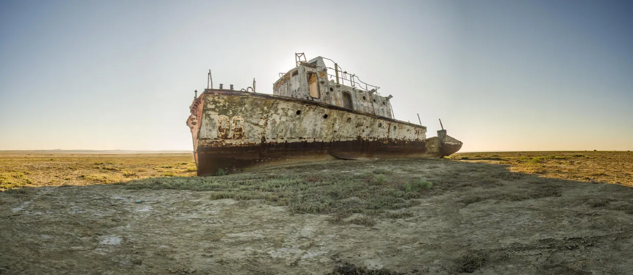 Zdjęcie Znikające jezioro aralskie: katastrofa ekologiczna i jej skutki
