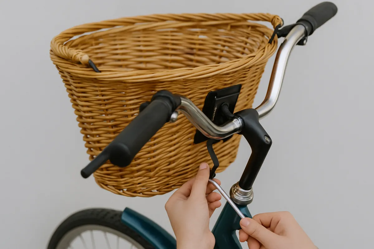 Zdjęcie Jak zamontować koszyk do roweru click - proste kroki i porady