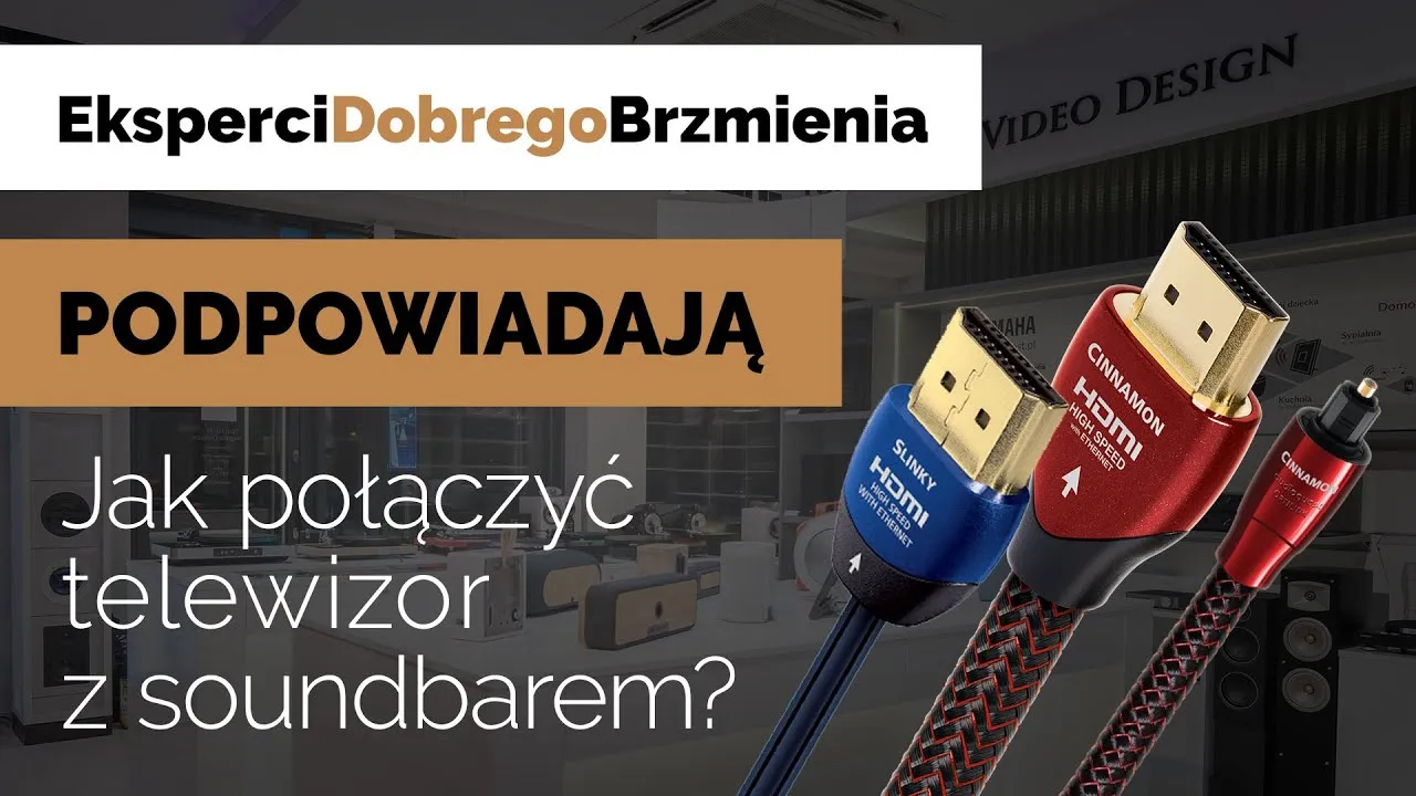 Zdjęcie Jakim kablem podłączyć głośniki do telewizora, aby uniknąć problemów?