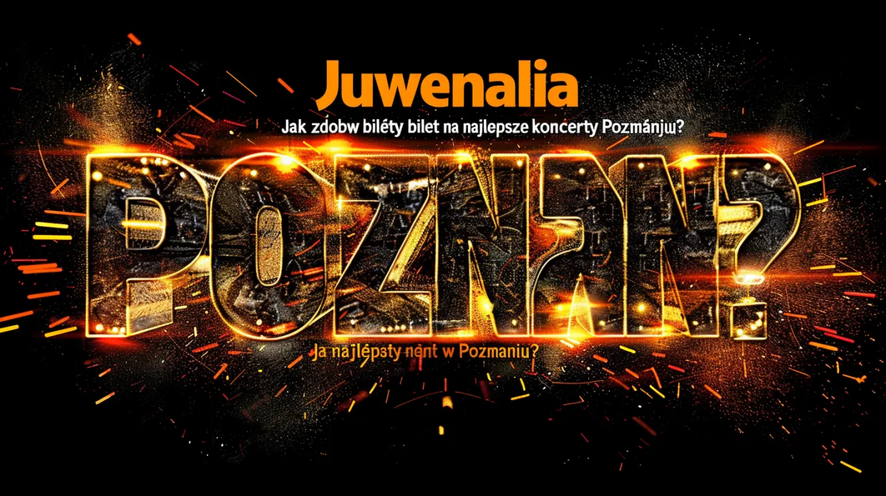 Zdjęcie Juwenalia Poznań: Jak zdobyć bilety na najlepsze koncerty w Poznaniu?