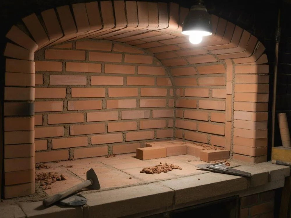 Zdjęcie Jak ułożyć cegły szamotowe w piecu co: uniknij najczęstszych błędów