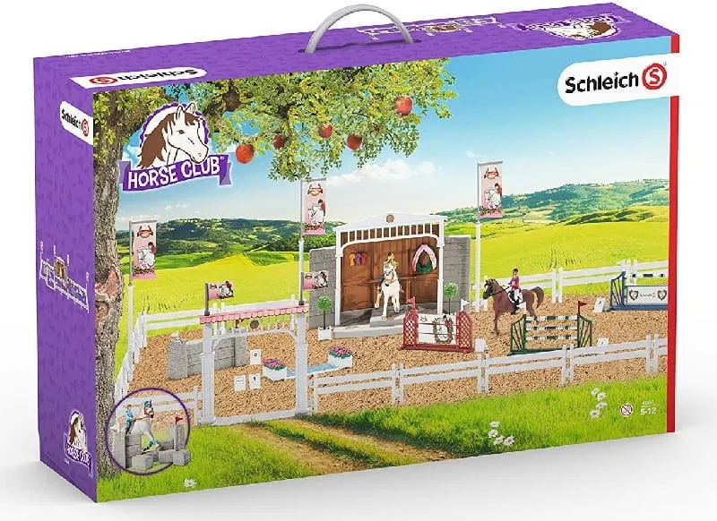 Zdjęcie Schleich zawody jeździeckie – odkryj radość z zabawy w wyścigi konne